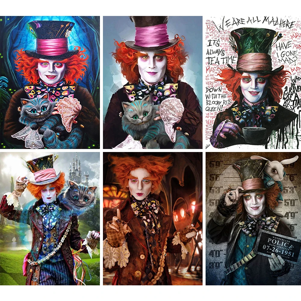 

Алмазная живопись «Алиса в стране чудес»