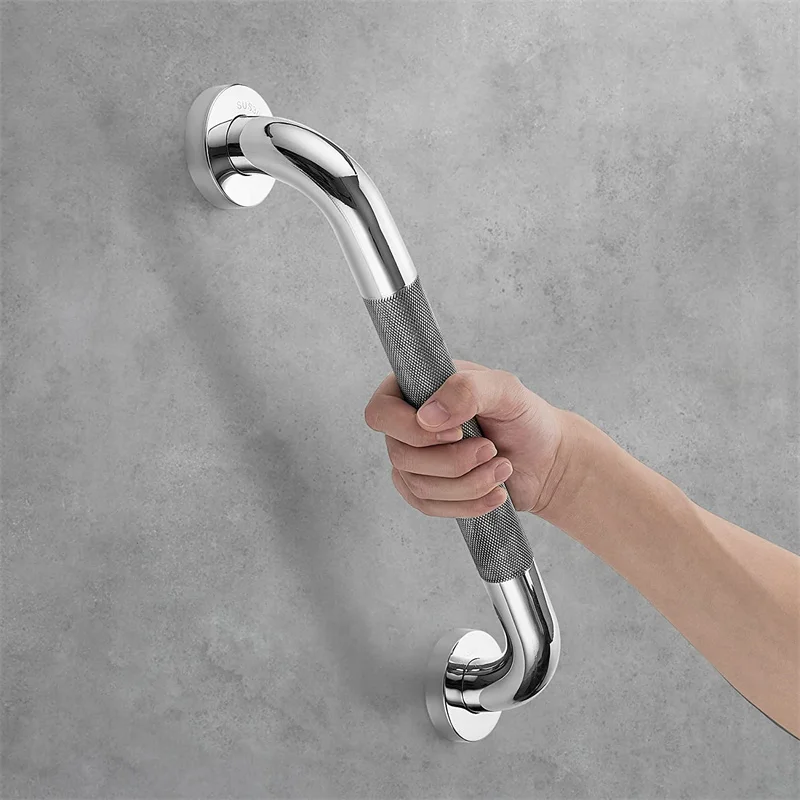 

Bathroom Tub Toilet Handrail Grab Bar Stainless Steel Anti Slip Shower Safety Support Handle Towel Rack Accessories 30/40/50cm