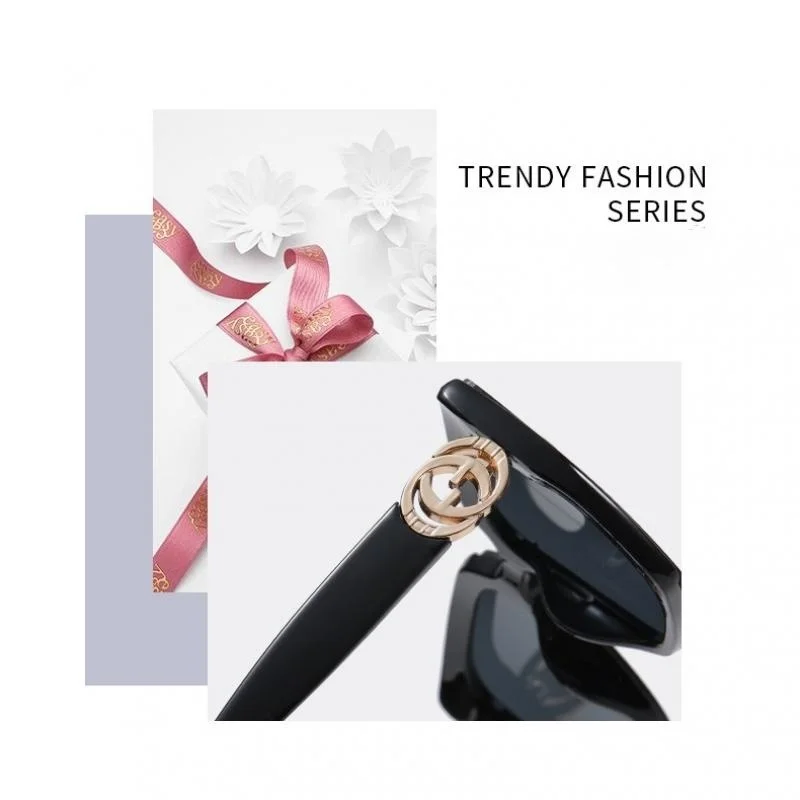 Новинка 2023 модные солнцезащитные очки в большой квадратной оправе от OCYCO женская