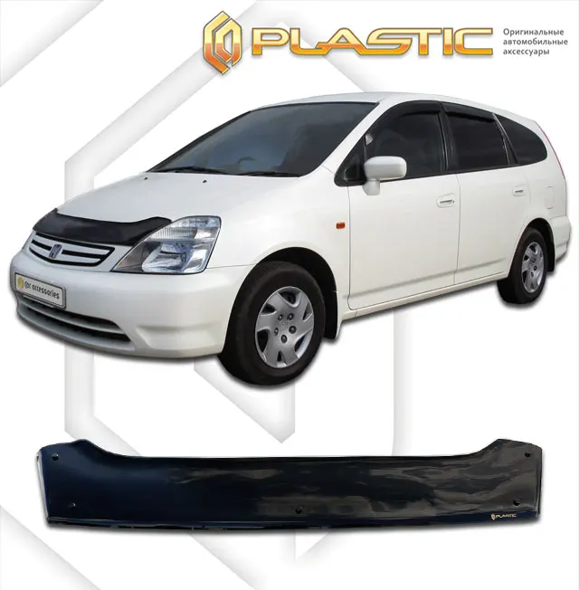 Дефлектор капота Classic черный Honda Stream Год выпуска 2000-2004 |