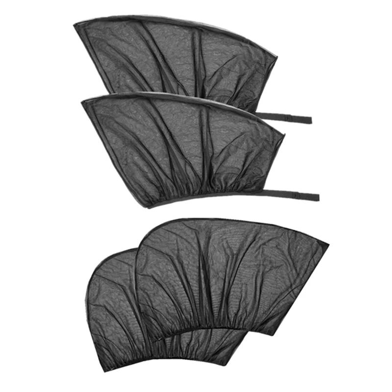 2 шт. автомобильные анти-ультрафиолетовые оконные солнцезащитные сетки защита от