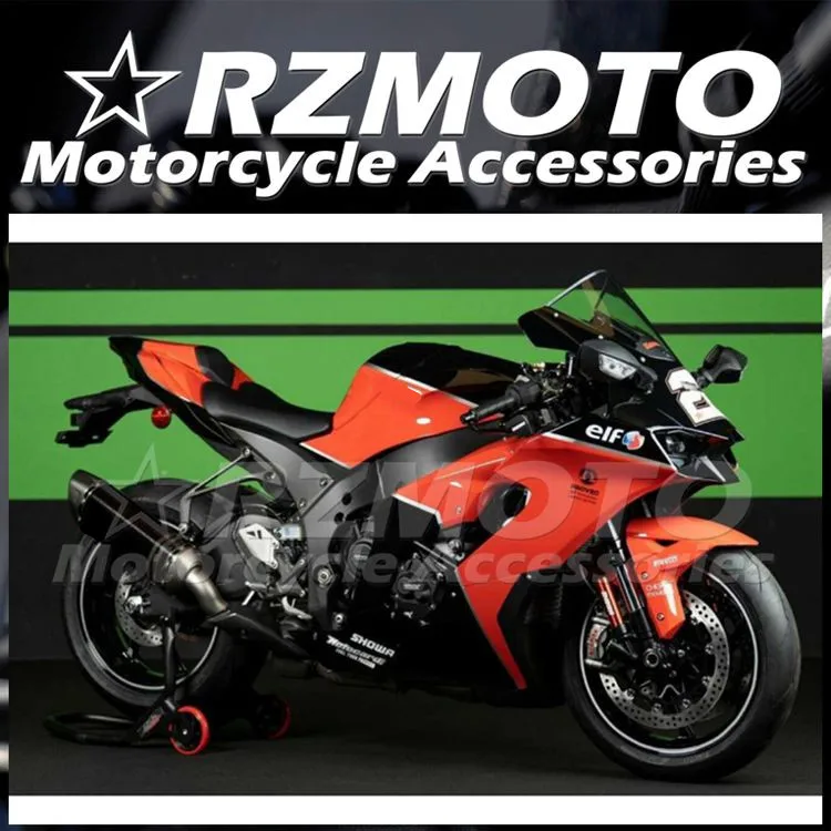 

4Gifts New ABS Motorcycle Fairings Kit Fit For Kawasaki Ninja ZX-10R ZX10R 2021 2022 Bodywork Set Custom Black Red