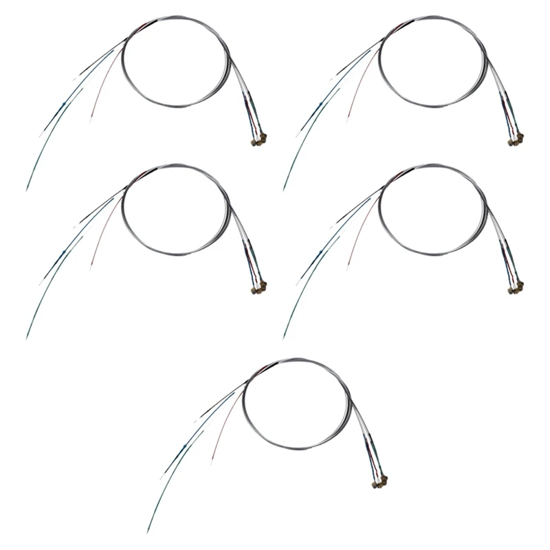 

5X Set Steel Core E A D G Violin Strings For Full Size 4/4