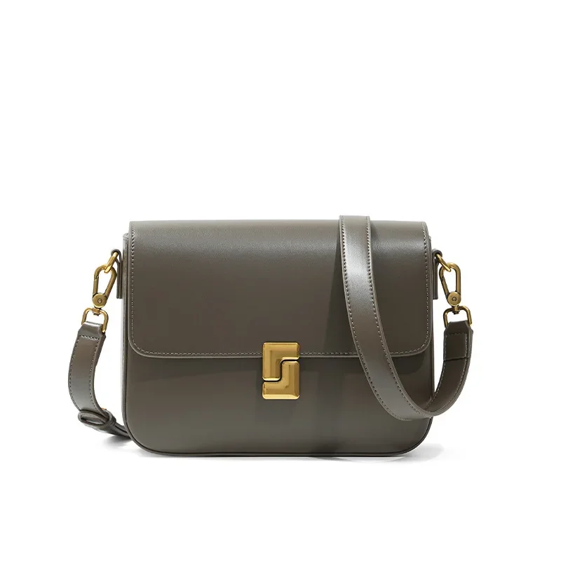 Роскошный дизайн женская сумка через плечо из натуральной кожи с клапаном