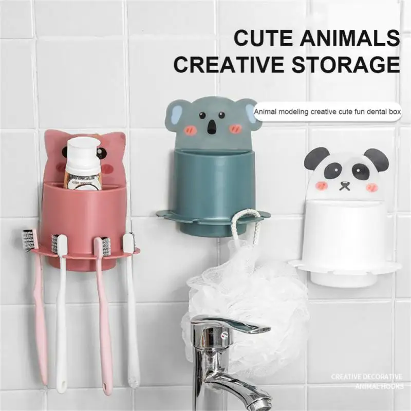 

Настенный Органайзер-держатель для зубной щетки, зубной пасты