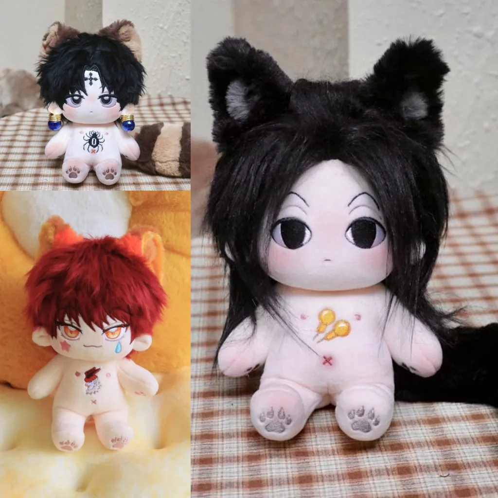 

Аниме Охотник Chrollo Lucilfer Irumi Zorudikku Hisoka Косплей 20 см плюшевые куклы игрушка наряд Одежда Подушка плюшевый подарок