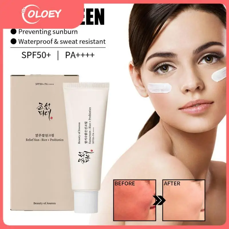 

Sunscreen Refreshing Moisturizing Sunscreen Kojic Acid Collagen Protein And Refreshing Easy To Apply Facial Skincare Makeup