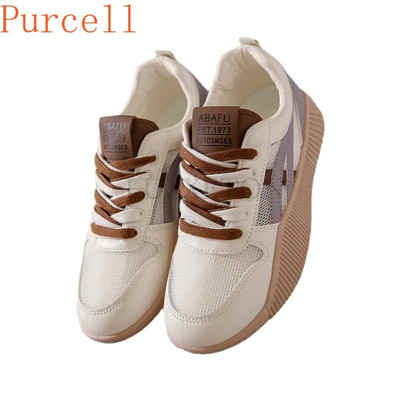 Women's casual sports shoes spring and autumn vulcanized shoes hiking shoes