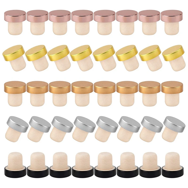 

T-Shaped Wine Stopper Reusable Sealing Plug Bottle Cap Wine Bottle Stopper Cork For Wine Beer Beverage Bottles DIY Craft