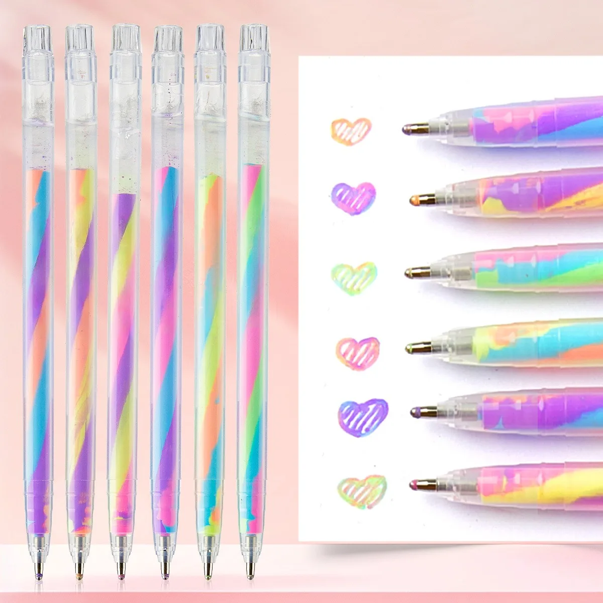 

Гелевые маркеры со стразами 6/12/18 шт.