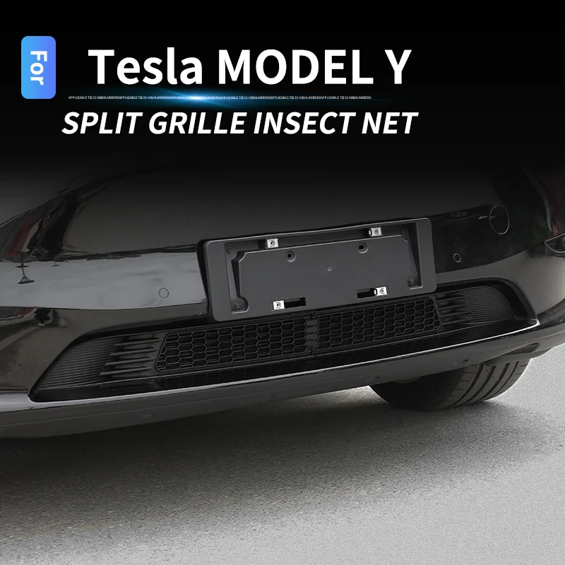

For Tesla Model Y 2021 2022 Insect Protection Net Air Inlet Anti-fouling Decorative Car Supplies Modification Accessories