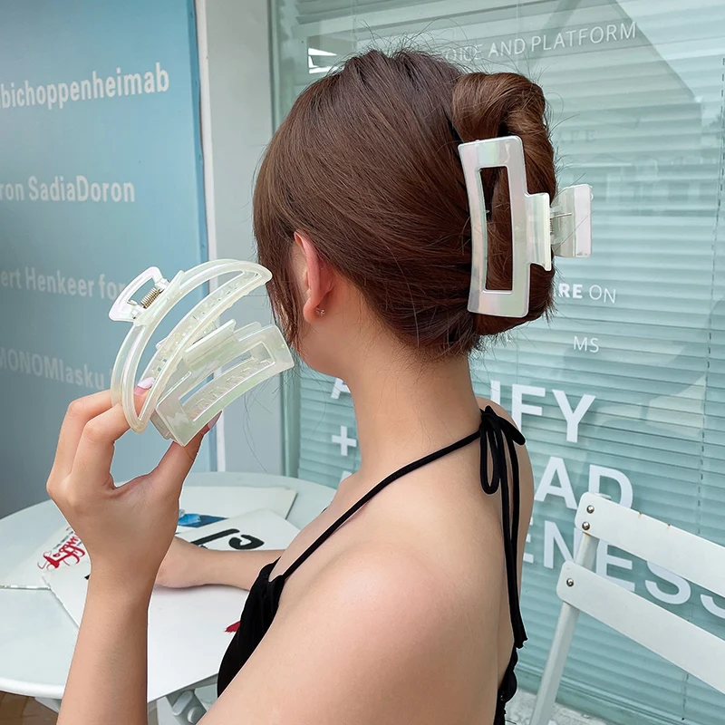 

Заколки для волос женские, прочные пластиковые зажимы для волос, подарок