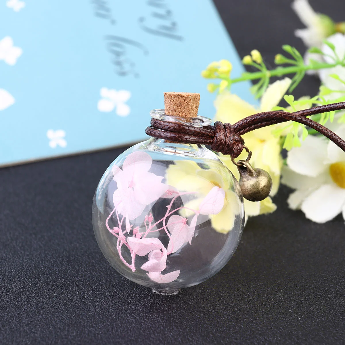 

2 Pcs Car Decoration Accessory Yellow Accessories Decorate Car Perfume Pendant Hanging Decor Glass Car Ornament Accessories Car