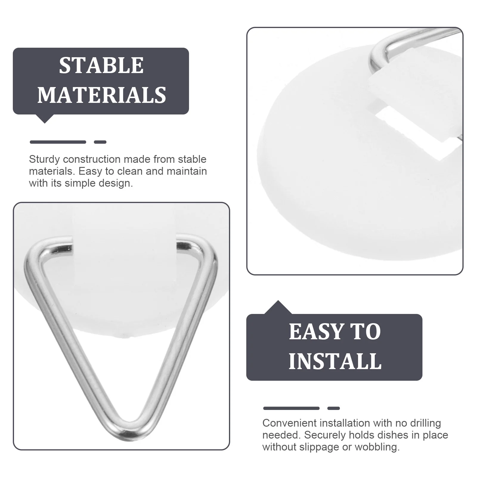 50 шт. крючок для диска подставка тарелок вешалка настенные вешалки использования