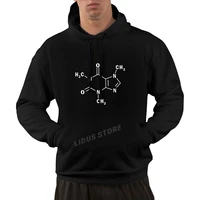 the sheldon caffeine molecular formula science chemistry hoodie sweatshirt harajuku streetwear 100 cotton mens graphics hoodie