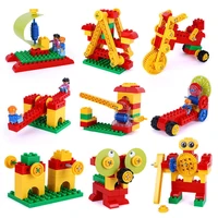 montessori moc robot science building blocks educational institutions board games compatible with 9656 construction set for boys