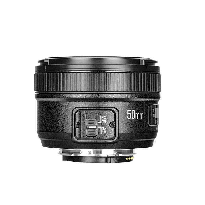 Фото Yongnuo YN50mm F1.8N 50MM Abertura de Lente Para A Câmera de Foco Automático Para Nikon D7200 D5300 D5200 D750 D500 D800 D700 D3 №5