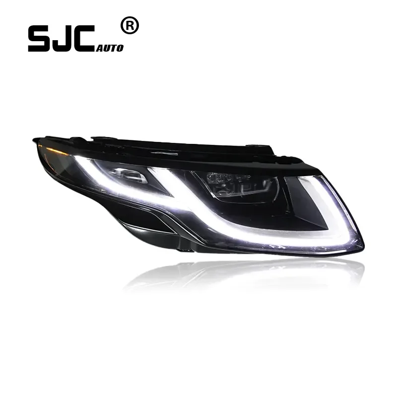 SJC модифицированные новые дневные ксеноновые фары и auroral в сборе для 13-17 Land Range Rover
