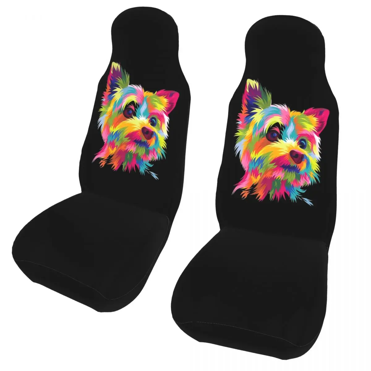 

Yorkshire Terrier Yorkie Universal Car Seat Cover Four Seasons Dog Animal Puppy Car Seat Protection Covers Fiber Fishing