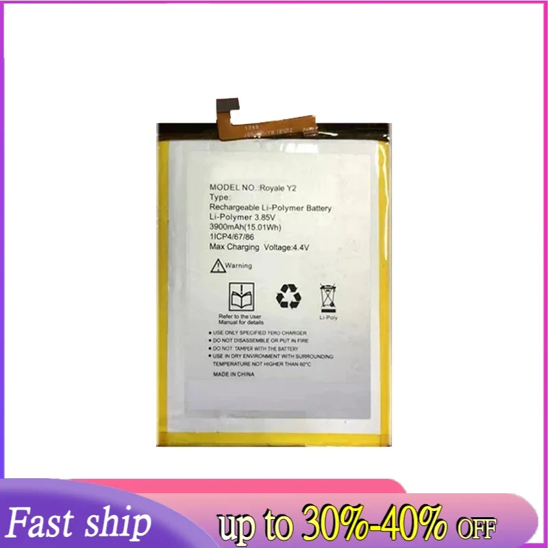Аккумулятор мобильного телефона емкостью 3900 мАч для FERO ROYALE Y2