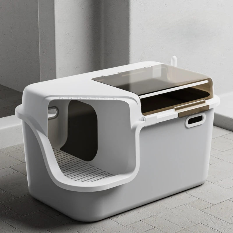 Песочный ящик в стиле коридора для котят большой лоток туалета удобная подъемная