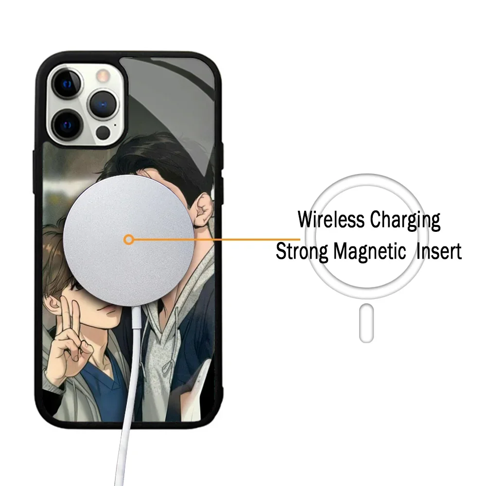 Чехол для телефона J-Jinx Jaekyung Kim Dan IPhone 11 12 13 14 15 Plus Pro Max зеркальный акриловый чехол