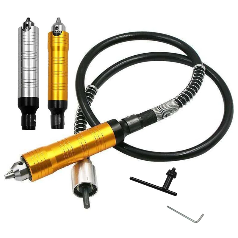 

0.3-6mm Rotary Grinder Tool Flexible Flex Shaft 0.3-6mm Drill Chuck For Dremel Rotary Tool