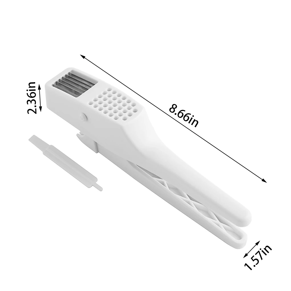

Многофункциональный пресс для чеснока двойного назначения Ручной пресс для чеснока ABS пластик чесночный шлифовальный станок ручной кухонн...
