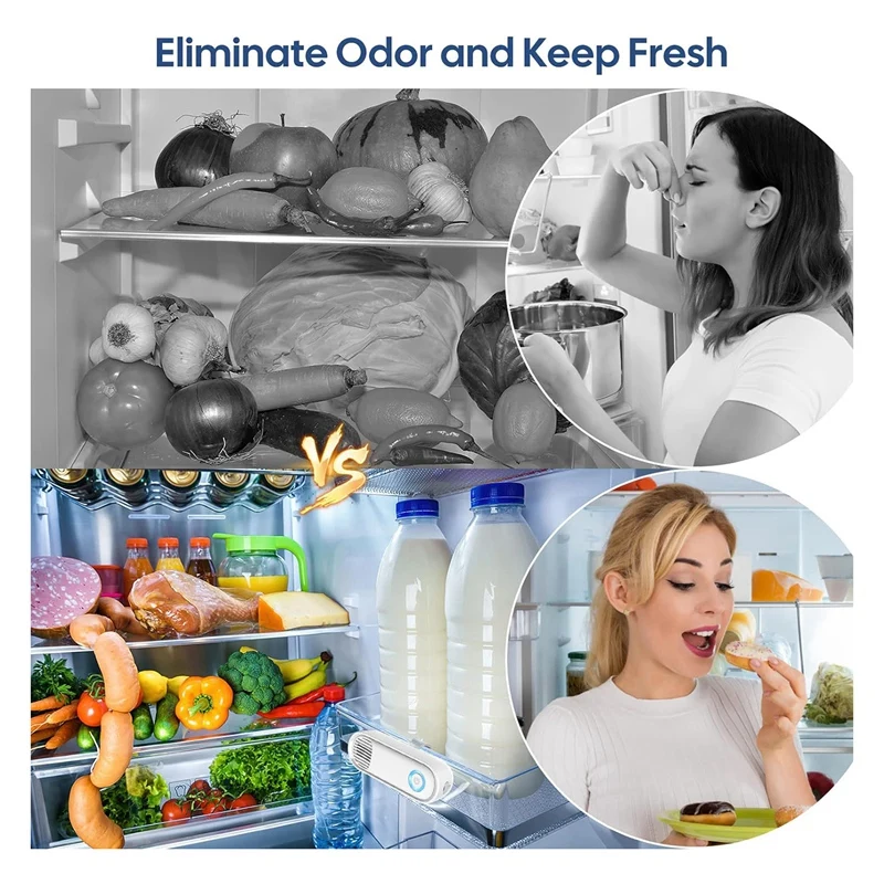 USB-дезодорирующее устройство для холодильника и освежитель воздуха многоразовые