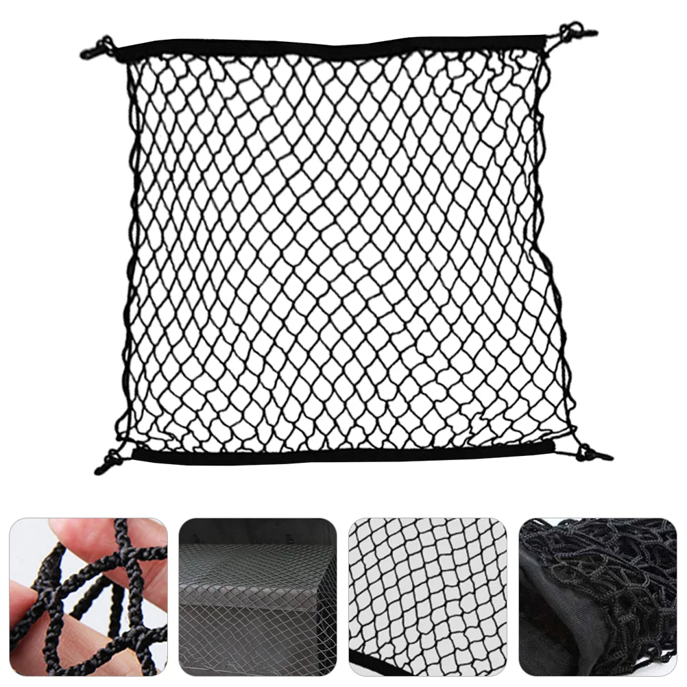 

1pc Car Trunk Net Car Cargo Carrier Car Boot Net Cargo Net Pickup Rear Car Organizer Roof Luggage Rack Net