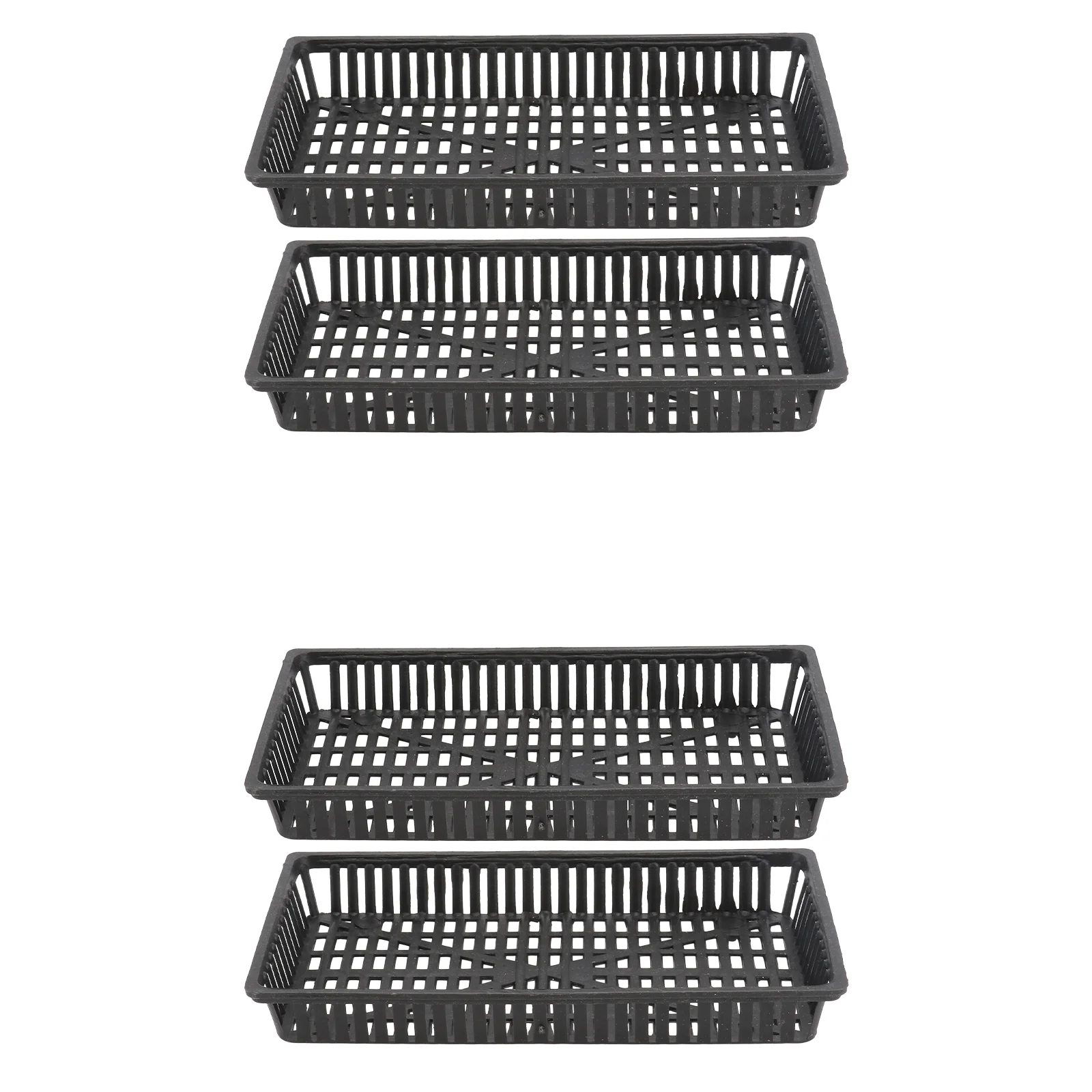 

5pcs Aquarium Plastic Pot Baskets Aquarium Aquatic Water Flower Grass Planting Rack