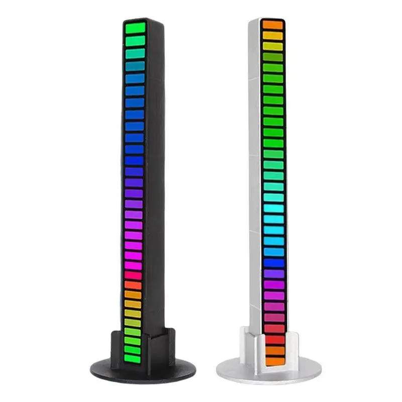 

RGB Lights Bar LED Sound Activated Lights 16 Beads Creative Colorful LED Ambient Light For Home Game TV PC Car Party DJ Studio