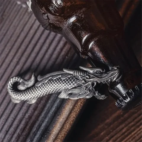 Металлическая открывалка для бутылок Fish-Dragon