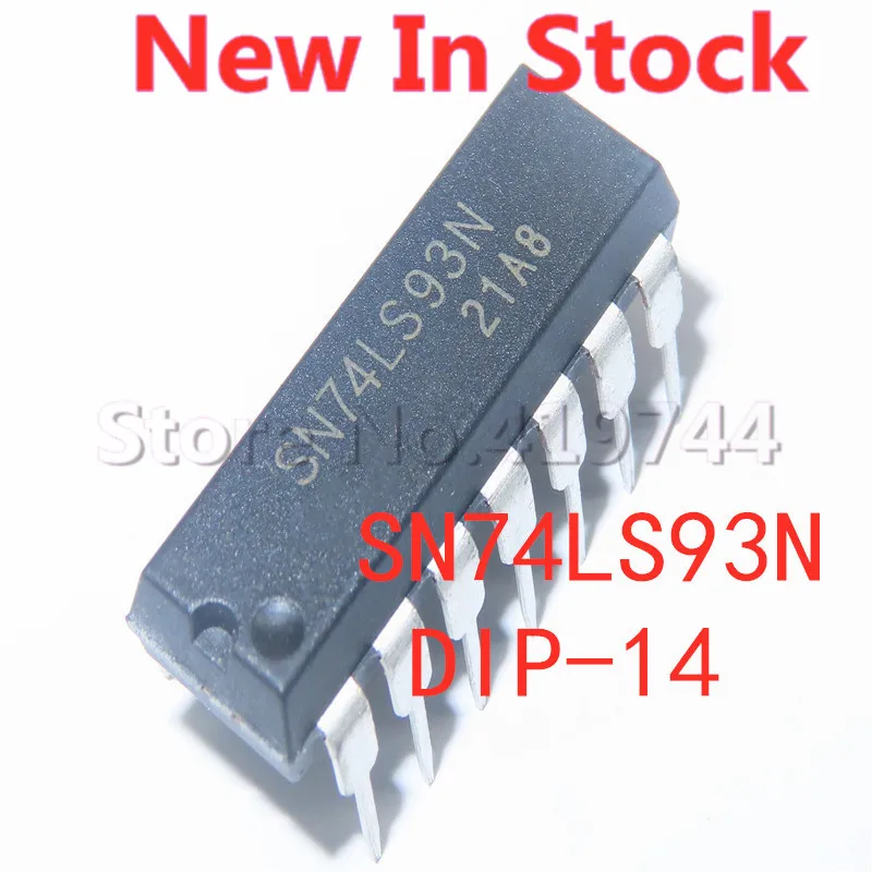 

5PCS/LOT SN74LS93N 74LS93 HD74LS93P DIP-14 4-bit binary counter In Stock NEW original IC