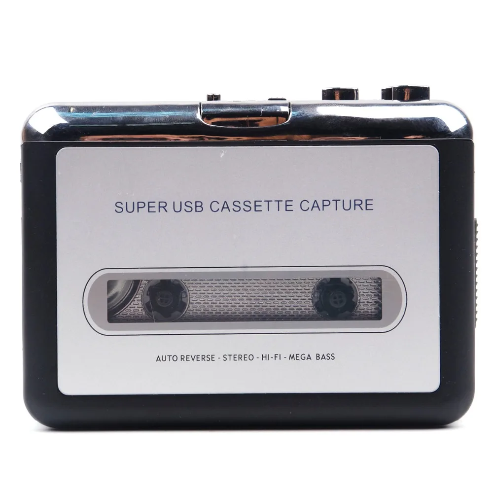 

Walkman Tape to PC Super USB Cassette-to-MP3 Capture Audio Music Player CD Converter
