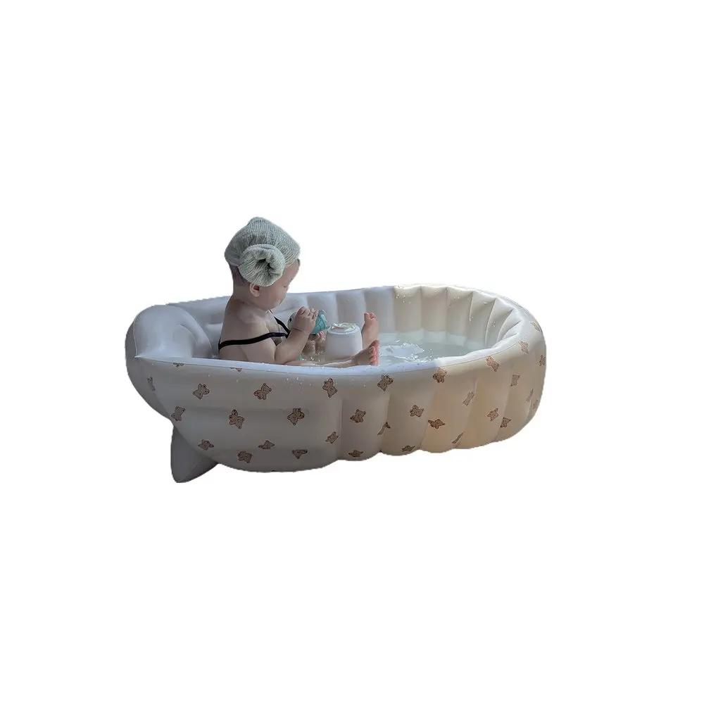 

Inflatable Pool Infant Swimming Pool BathTub Multifunctional Kids Portable Children Basin Bathtub Newborns Swimming Pool