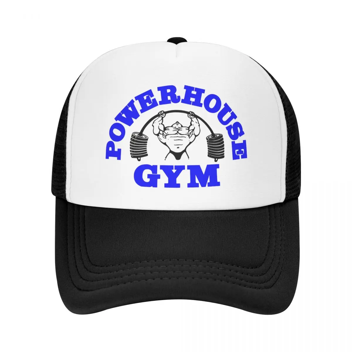

Powerhouse Gym Baseball Cap for Women Men Adjustable Bodybuilding Fitness Trucker Hat Performance Snapback Hats Summer Caps