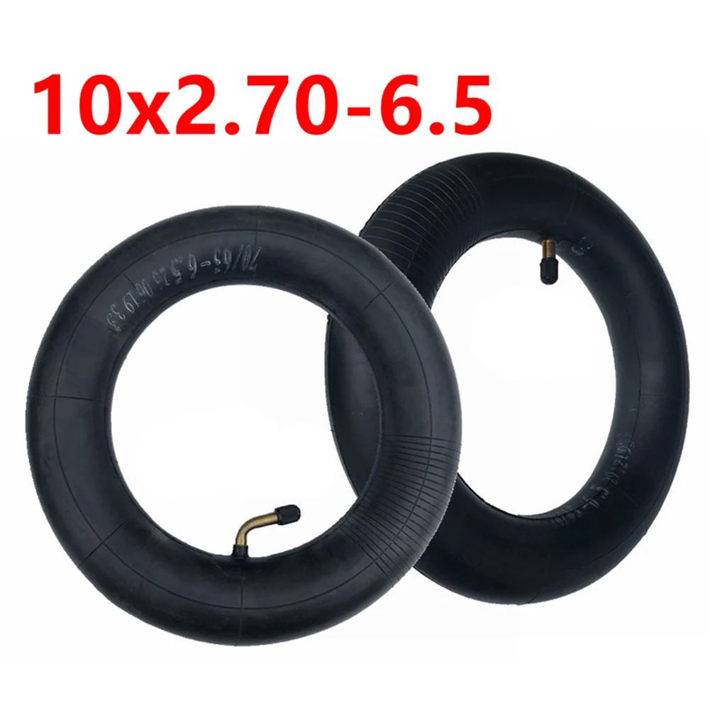 

10 Inch 10x2.70-6.5 Inner Tube 0/45/90 Degree Valve For Electric Scooter Outdoor Sports Electric Skateboard Tyre Replacement
