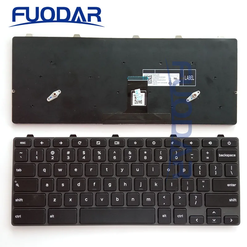 

US Laptop Keyboard Replacement For Dell Chromebook 11 5190 2-in-1 3100 00D2DT 0H06WJ United States Version
