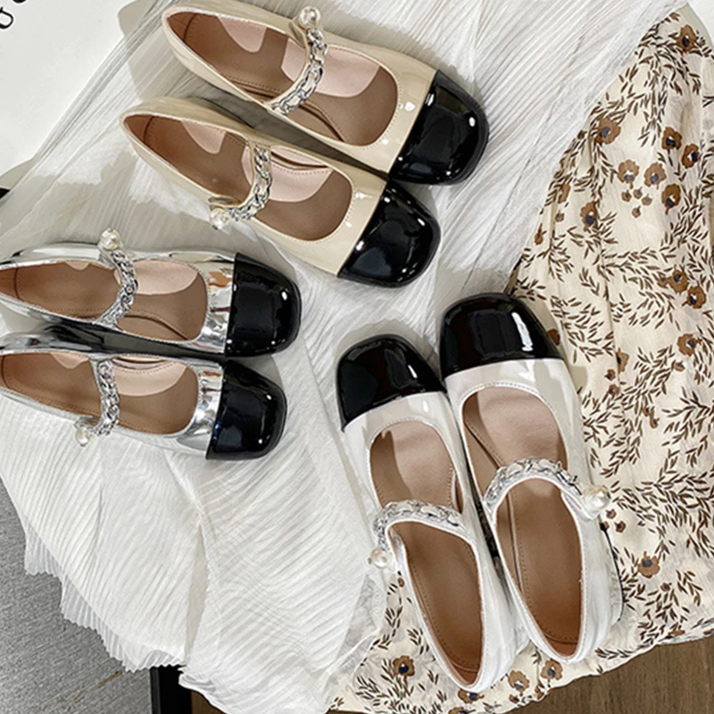 Med Square Toe Woman Shoes Luxury Mixed Colors Slides Metal Decoration Thin Heels Designer Slipper Cover Soft Heels Shoes