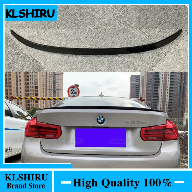 

For BMW F30 F35 F80 M3 320i 320li 325li 328i 2012-2018 Spoiler ABS Primer Color tail wing decoration Rear Trunk Spoiler M Style