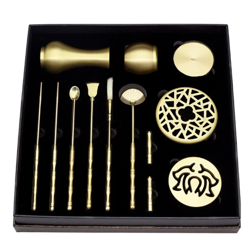

Incense Making Kit, Incense Mold Tool Kit Set, DIY Incense 10PCs/Set Flower Shape Incense Mold for Home Fragrance