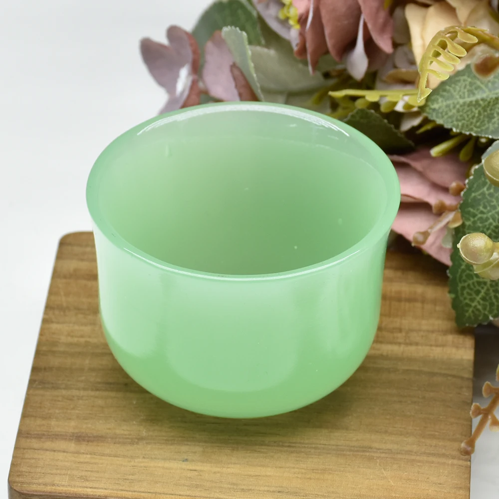 1 шт. стеклянная чашка зеленая искусственная Кварцевая с размагниченной чашей