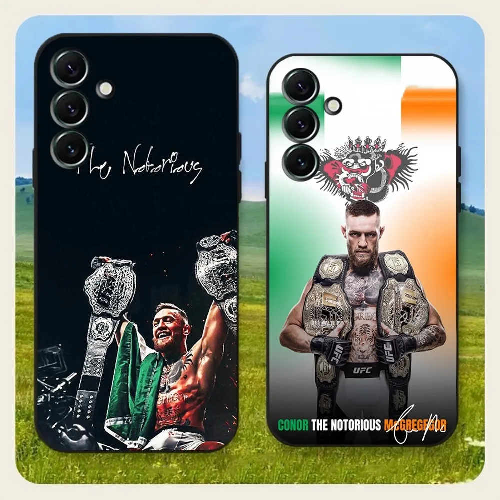 Чехол для телефона C-Conor M-McGregor Samsung Galaxy A20 A21s A22 A31 A32 A52 A53 A72 73 A80 A91Мягкий черный чехол