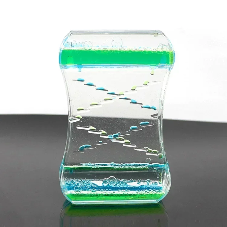 

Двухцветные песочные часы Dripping Oil Slide