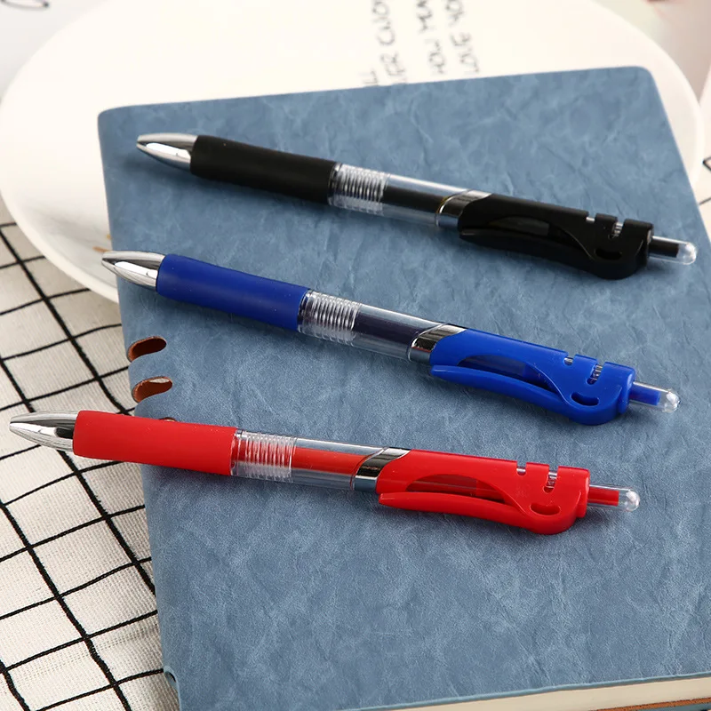

Yatniee Gel Pen Stationery for School Students red/black/blue Signature Pen Gel Pens Kit School Office Stationery