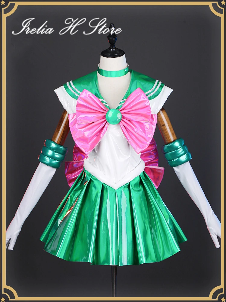 

{stock}Irelia H Store Anime Sailor Moon 30th Anniversary Kino Makoto Cosplay Sailor Jupiter Kino Makoto Dress Cosplay Costume