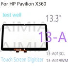 Цифровой преобразователь для HP Pavilion X360 13-A 13A, сенсорный экран 13,3 дюйма, дигитайзер 13-A013CL 13-A019WM 13-A Series для HP 13-A, сменный сенсорный экран