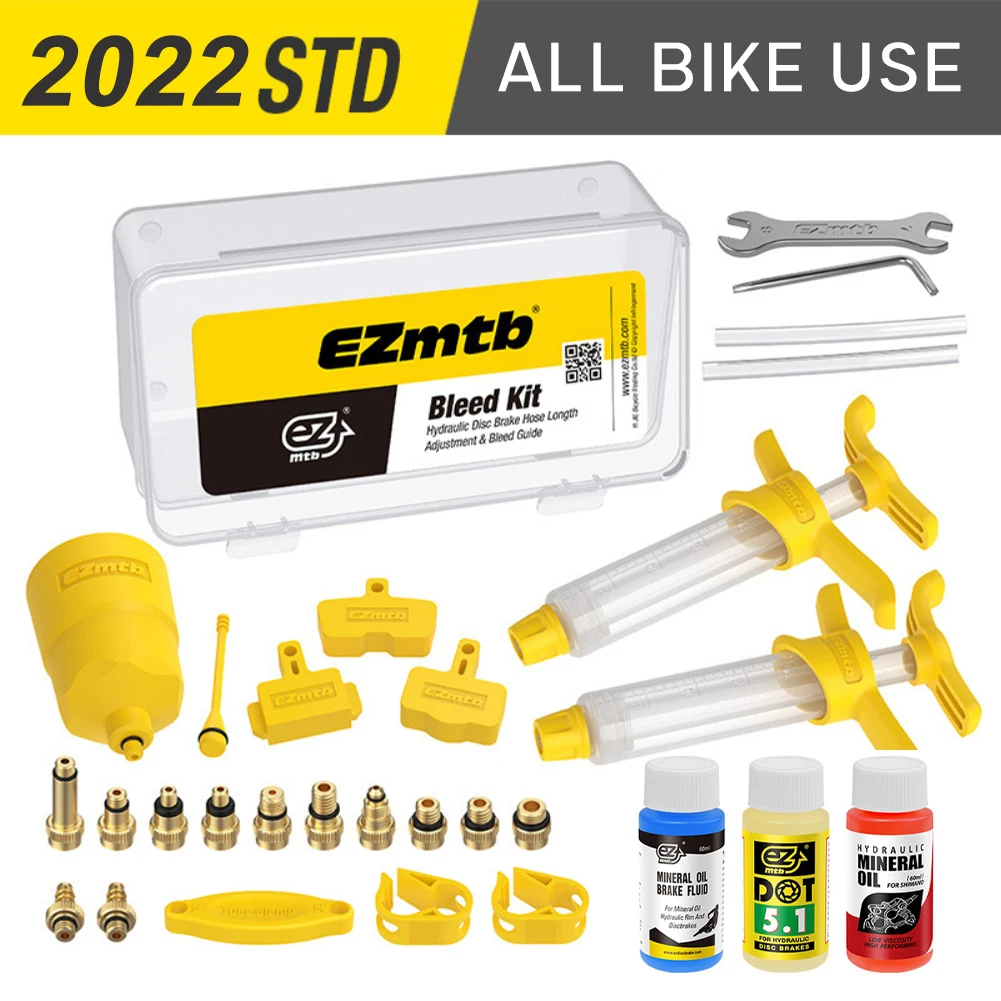 

Набор инструментов для ремонта велосипедных гидравлических дисковых тормозов и отверстий масла для SHIMANO, SRAM, Avid, MAGURA