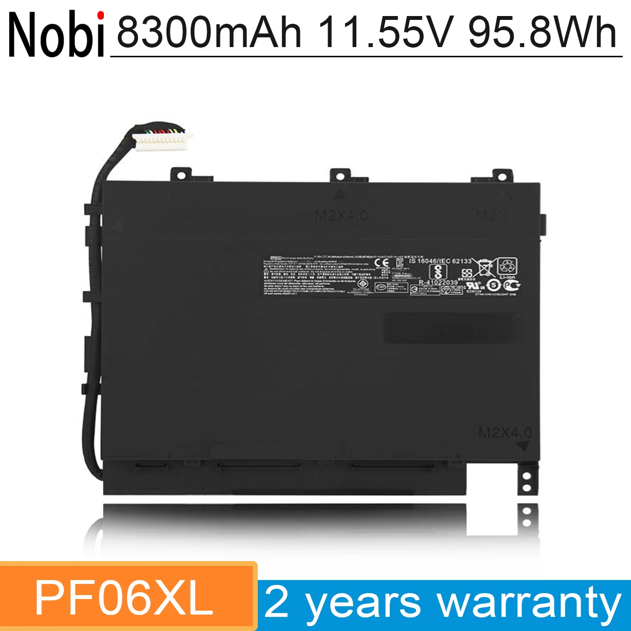 Новый и оригинальный аккумулятор Nobi PF06XL для ноутбука HP TPN-Q174 OMEN 17 W119TX W120TX W205TX W206TX W100